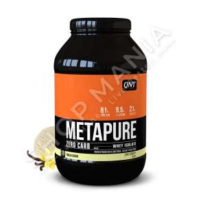 QNT METAPURE - SUPLEMENT PROTEINE PER MBAJTJEN & RRITJEN E MASES MUSKULARE  "0 KARBOHIDRATE - ME SHIJE TE NDRYSHME" - 908G
