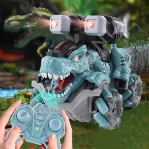 JZL - MAKINE DINOZUAR PER FEMIJE ME TELEKOMANDE & BATERI +6VJEC "REMOTE CONTROL DINOSAUR STUNT CAR CLIMBING OFF ROAD VEHICLE"