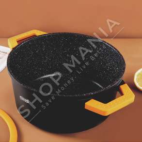 DSP - TENXHERE ME VESHJE GURI 24CM/4.5L - CA002-B24-BLACK