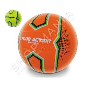 MONDO - TOP PLAZHI PER VOLEJBOLL +13VJEC/23CM "PLAY BALL BEACH VOLLEY FLUO ACTION (SIZE 5)" - 8001011138678