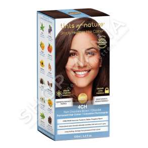 TINTS OF NATURE - BOJE FLOKESH "4CH RICH CHOCOLATE BROWN - 130ML" - 704326102126