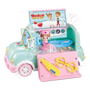 MAKINE AMBULANCE & PAJISJE MJEKESORE +3 VJEC "MEDICAL MUSICAL STORAGE CAR"