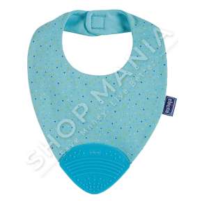 CHICCO - MASAZHUES PER GINGIVAT & GUSHORE 2NE1 +2MUAJSH "GUMMY BIB TEETHER BOY" - 8058664088164