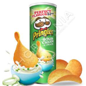 PRINGLES - PATATINA ME SALCE KOSI & QEPE - 165G