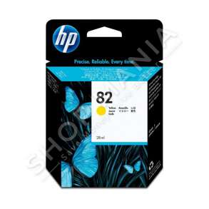 HP -  KARTUÇË ME BOJË NGJYRË E VERDHË CH568A 82 28ML