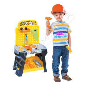 DEDE - STOL ME VEGLA PUNE +3VJEC/33PJESE "TOOL BENCH FOR BOYS" - 8693830017021
