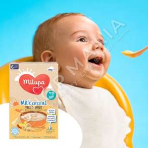 MILUPA - KREM ME DRITHERA, FRUTA & QUMESHT - 250G, +6 MUAJ