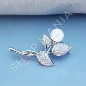 KARFICE ARGJEND ME GUR ZIRKONI "DIZAJN LULE & GJETHE" - DHA-BL6.9-189