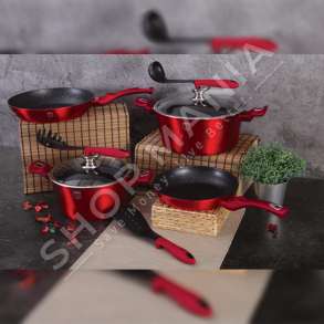 BERLINGER HAUS - SET KUZHINE ME 9 COPE ME VESHJE GRANITI - 5999056765993