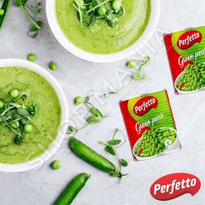 PERFETTO GREEN PEAS - BIZELE TË NJOMA - 400G