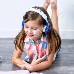 BUDDYPHONES - KUFJE +3VJEC "HEADPHONE BUDDYPHONES INFLIGHT BLUE" - 7864717489540