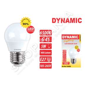 DYNAMIC - LLAMPE LED G45 E27 5W - DY10459