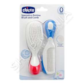 CHICCO - KREHER & FURCE +0MUAJSH "BRUSH IN NYLON AND COMB" - 8058664009886