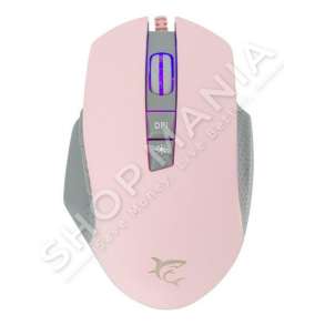 WHITE SHARK - MOUSE OPTIK GAMING "GARETH PINK" - GM-5009