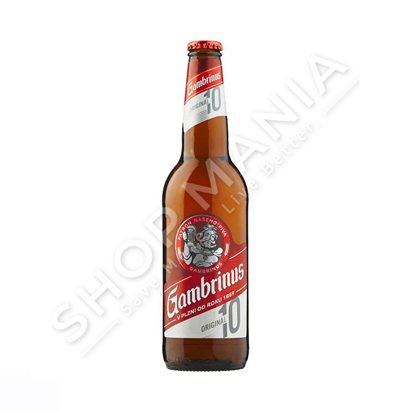 GAMBRINUS - BIRRE BJONDE - 500ML, 4.3% VOL.