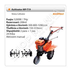 MAXPULS - MOTOKULTIVATOR ME BENZINE 7HP