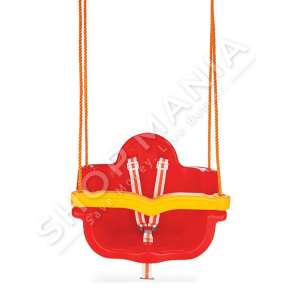 PILSAN - KOSH LISHARESE ME LITAR PER FEMIJE +1VJEC "SWING WITH ROPES RED" - 06-138
