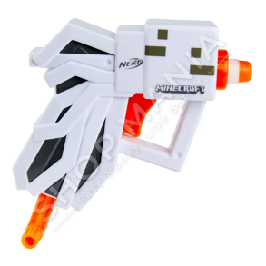 HASBRO - PISTOLETE NERF MICROSHOTS ME 2 FISHEKE +8VJEC "NERF MICROSHOTS MINECRAFT MINI BLASTER GHAST" - 5010993949021
