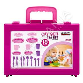 PILSAN - SET CAJI 18 COPE +3VJEC "TEA SET WITH BAG 18 PIECES" - 03-324