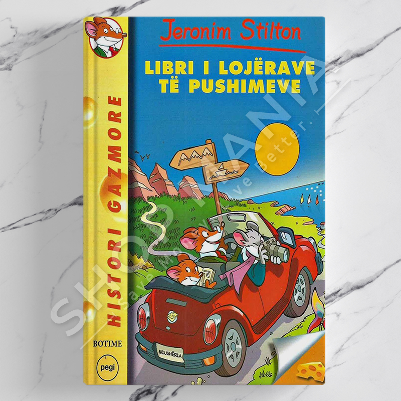 PEGI - LIBRI I LOJERAVE TE PUSHIMEVE - JERONIM STILTON (ELISABETTA DAMI)