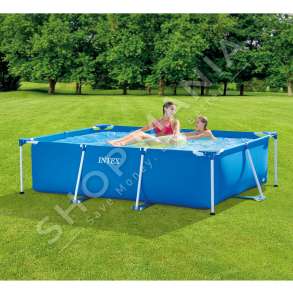 INTEX - PISHINE +6VJEC 3X2X0.75M "RECTANGULAR FRAME POOL" - 28272NP