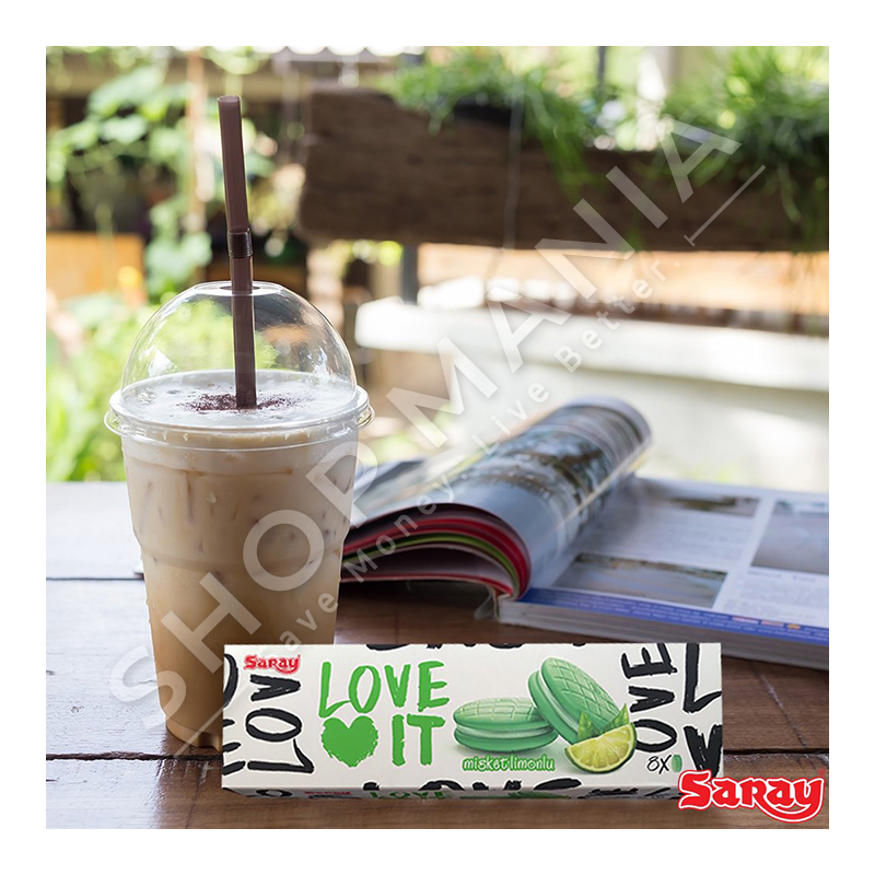 SARAY - BISKOTA ME LIME "LOVE IT" - 88G