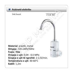 TONS - RUBINET ME NGROHJE - H8671