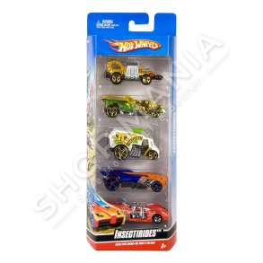 MATTEL - 5 MAKINA HOT WHEELS +3VJEC "VEHICLE HOT WHEELS 5 CARS PACK" - 074299018060