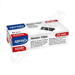 SPREE - KAPESE ME VESHE - 25MM, 12COPE