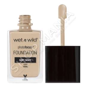 WET N WILD - FONDATINE 30ML "PHOTOFOCUS FOUNDATION SOFT IVORY" - 4049775536235