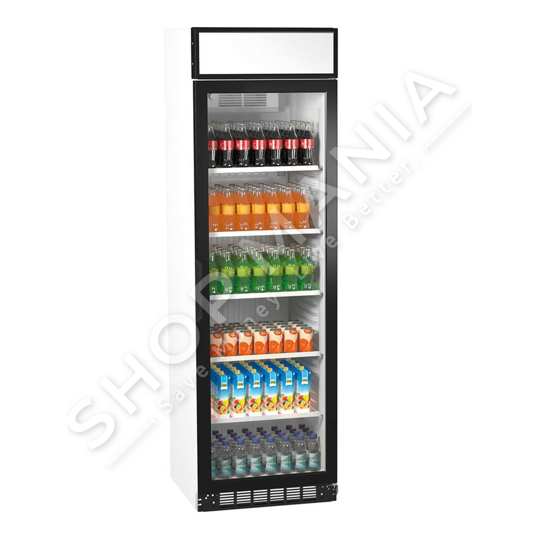 ECOLUX - FRIGORIFER VITRINE "SDS385DC2CF" - 368L (A)