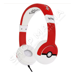 OTL - KUFJE ME MIKROFON PER FEMIJE +3VJEC "HEADPHONE OTL-POKEMON POKEBALL CHILDREN'S HEADPHONES" - 5055371622981