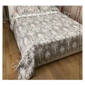 MBULESE KREVATI + KELLEF JASTEKU GRI E ERRET "TEK - DIZAJN LULE" - 160X230CM