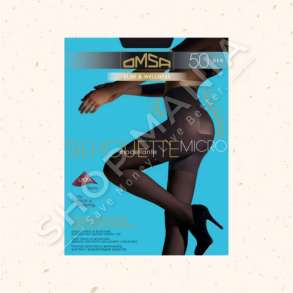 OMSA - GETA KORSE MIKROFIBER "SILHOUETTE MICRO 4041" - 50 DEN