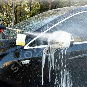 PISTOLETE ME PRESION PER LARJEN E MAKINES 120W "ELECTRIC PRESSURE WASHER POWER CORDLESS PORTABLE HANDHELD 320 PSI CAR WASH PRESSURE WATER NOZZLE CLEANING" - STOK