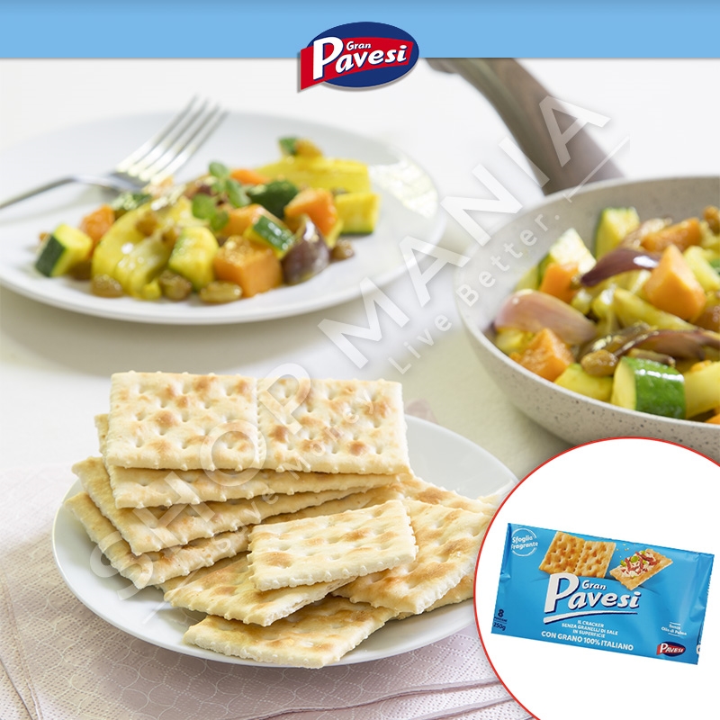 GRAN PAVESI - CRACKERS KLASIKE PA KRIPE - 250G
