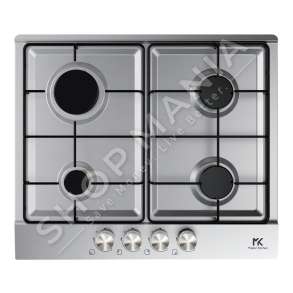 MASTER KITCHEN - PIANURE ME 4 VATRA GAZI 7.5KW/59CM - MKHG 604 PRE XS