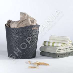 CURVER - SHPORTE RROBASH ME THURJE 30L "MY STYLE DARK BROWN" - 3253920715005