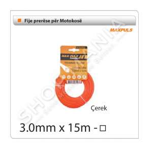 MAXPULS - FIJE PRERESE BARI KATRORE 3MM*15M