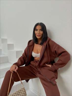 KOSTUM ME BLUZE ME ZINXHIR DHE TUTA - VSHE-07