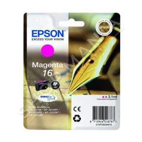 EPSON - KARTUÇË ME BOJË NGJYRË MAGENTA C13T16234010 T1623 RRETH 165 FAQE 3.1ML STANDARD