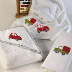 DOWN TOWN HOME - SET ME 2 PESHQIRE "CAR DES.515" - 30X50+70X140CM