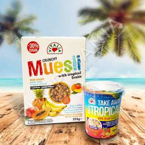 VITALIA - DRITHERA ME FRUTA TROPIKALE - 375G