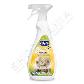 CHICCO - SPRAY PER PASTRIMIN E SIPERFAQEVE 500ML/+0MUAJSH "SENSITIVE MULTI-SURFACE SPRAY" - 8058664122233