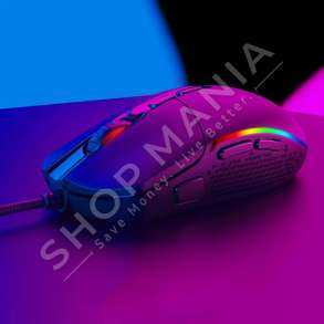 REDRAGON - MOUSE OPTIK GAMING "INVADER WIRED RGB M719" - 6950376783325