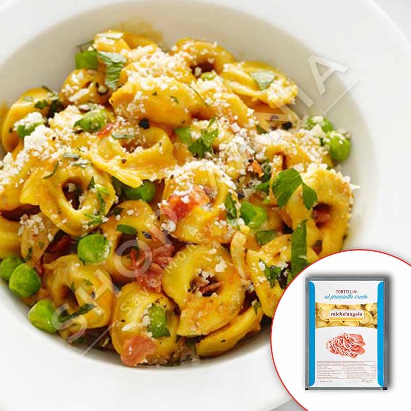 MYLENA - TORTELLONI ME PROSHUTE  KRUDO - 250G