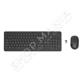 HP - TASTIERE & MOUSE WIRELESS "WIRELESS 330 BLACK" - 2V9E6AA