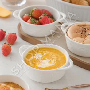 TOGNANA - SET 3 TAVA PORCELANI RRETHORE 8CM "SET 3 ROUND MINIOLES" - 8000257500850