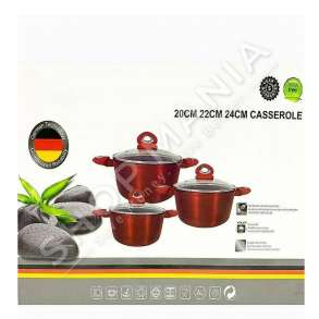 OLINA - SET TENXHERE "CASSEROLE" - 3 COPE