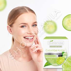 BIELENDA - KREM FYTYRE PER NATEN & DITEN 50ML "CUCUMBER AND LIME" - 5902169014025